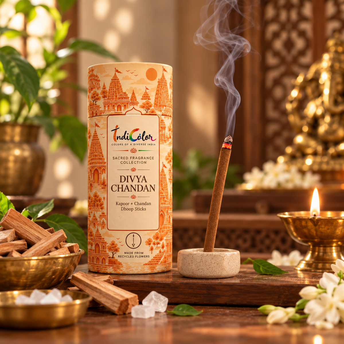 Divya Chandan – Kapoor & Chandan Premium Dhoop Sticks | INDICOLOR