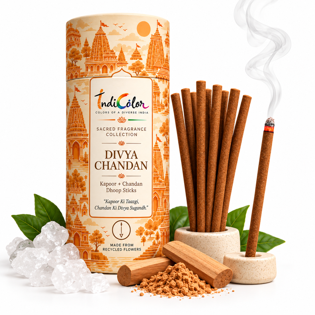 Divya Chandan – Kapoor & Chandan Premium Dhoop Sticks | INDICOLOR